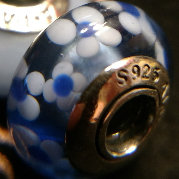 Pandora Murano Glass 925 Ale charm 216 - Picture 3 of 6